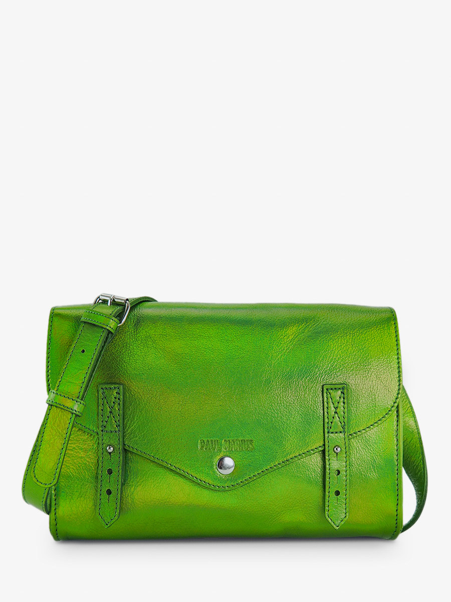 leather-woman-shoulder-bag-green-front-view-picture-lindispensable-absinthe-paul-marius-3760125353692