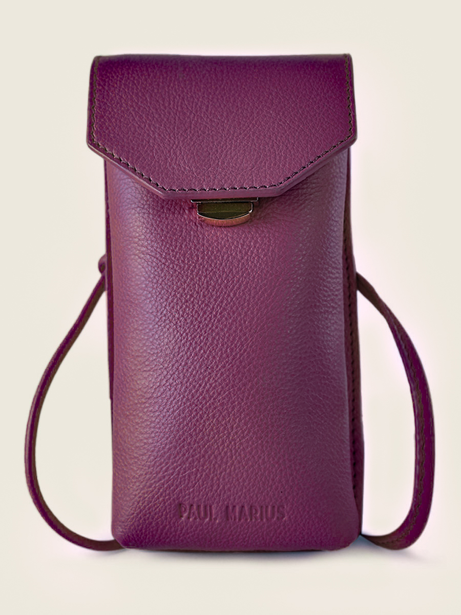 leather-phone-bag-for-women-purple-front-view-picture-eva-art-deco-zinzolin-paul-marius-3760125359892
