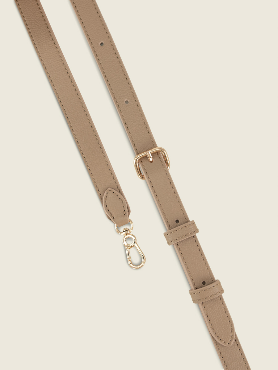 shoulder-strap-brown-leather-labandouliere-taupe-front-view-sb-bei