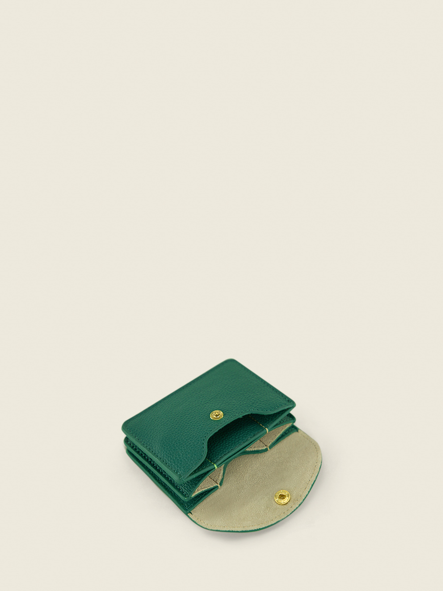 green-leather-purse-basile-azur-imperial-green-paul-marius-inside-view-picture-m75-az-gr