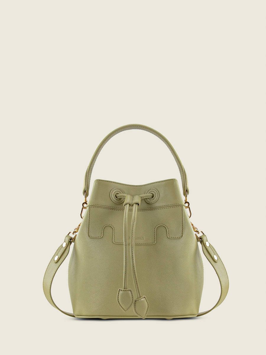 bucket-bag-leather-capucine-almond-front-view-w39-al