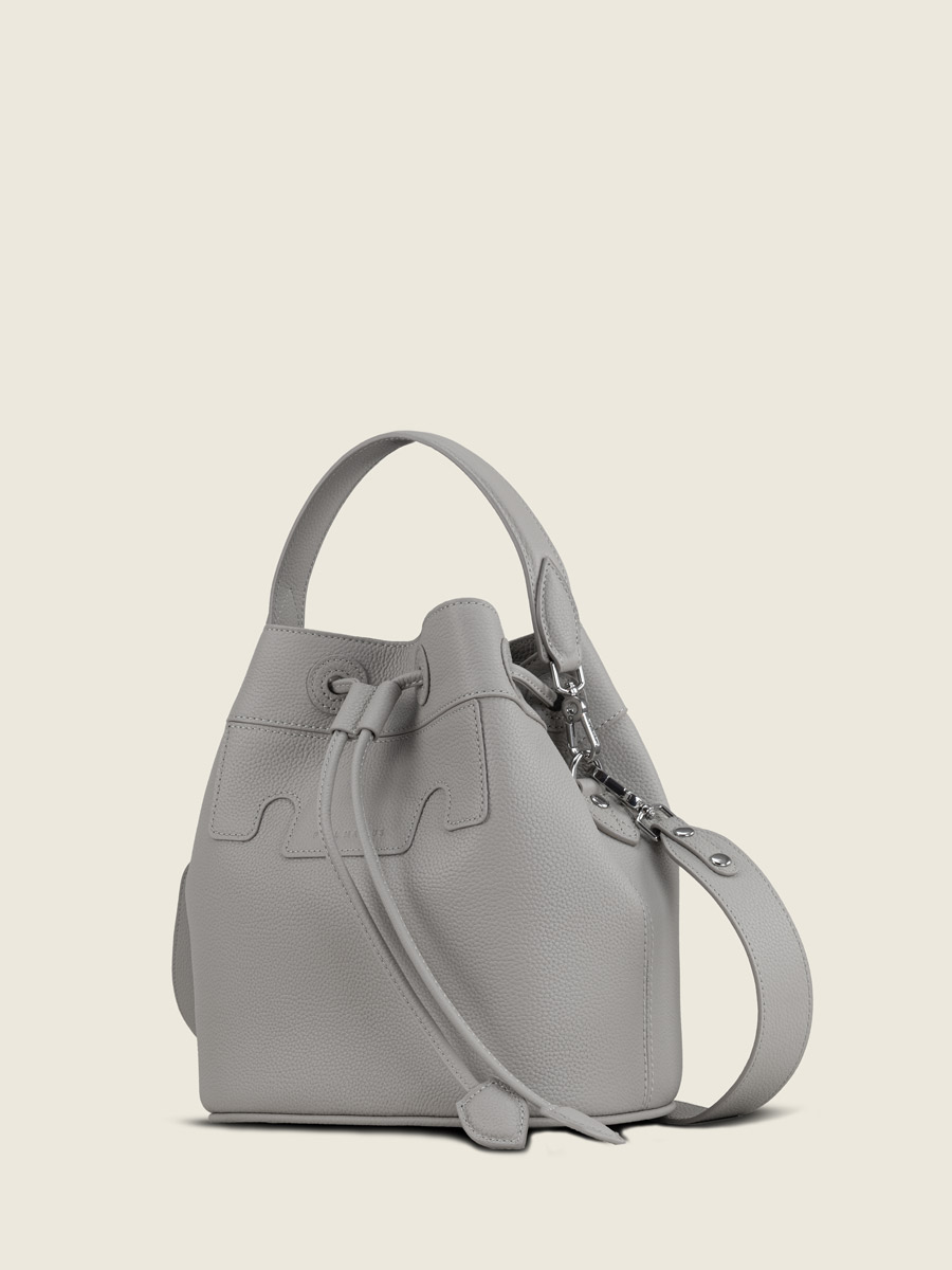 bucket-bag-leather-capucine-galet-side-view-w39-bm-gre