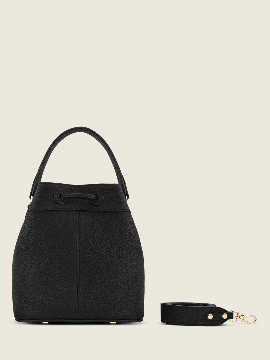 bucket-bag-leather-capucine-soft-black-back-view-w39-bm-b