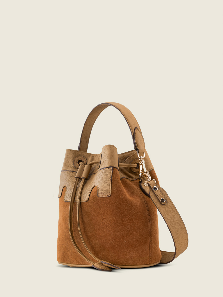 bucket-bag-brown-leather-capucine-brick-side-view-w39-su-co
