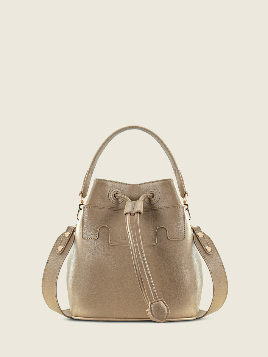 bucket-bag-leather-capucine-taupe-front-view-w39-bei