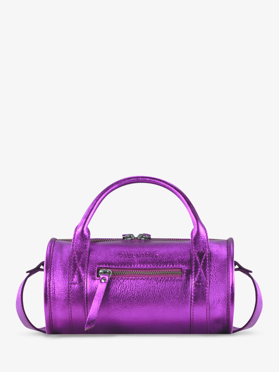 purple-metallic-leather-shoulder-bag-charlie-bonbon-paul-marius-front-view-picture-w30-m-p