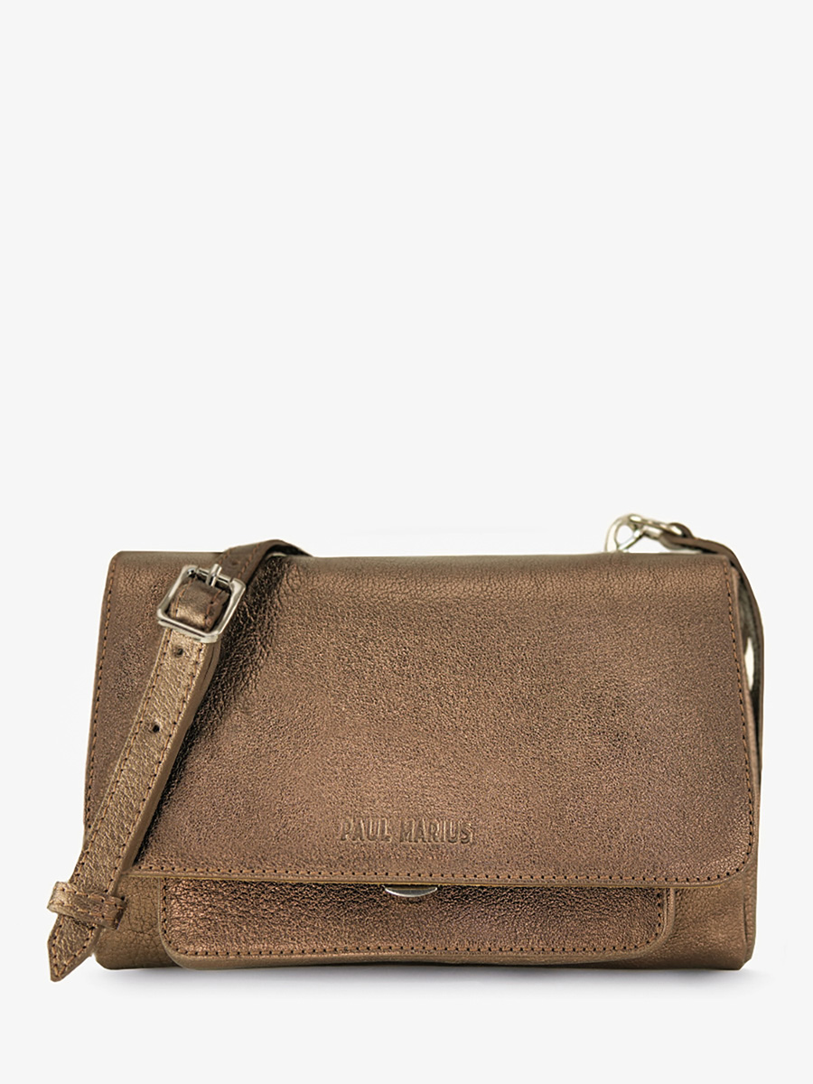 brown-metallic-leather-cross-body-bag-diane-s-copper-paul-marius-front-view-picture-w035s-c