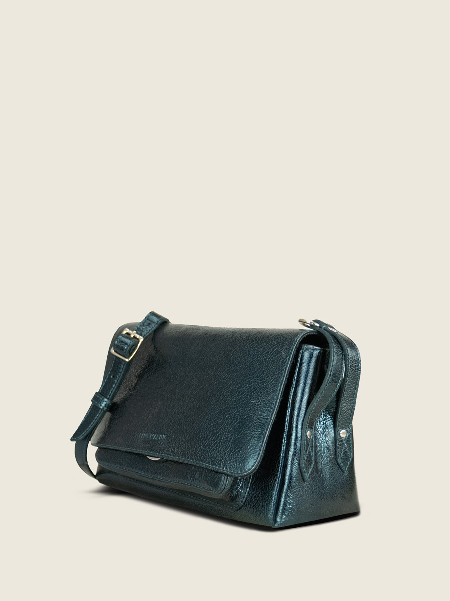 shimmering-green-leather-cross-body-diane-s-minuit-side-view-w35s-m-gr