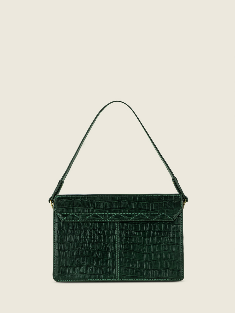 green-leather-baguette-bag-gabrielle-heritage-malachite-paul-marius-back-view-picture-w42-cr-dg