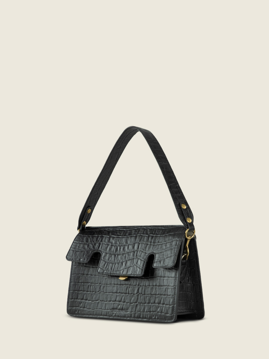 black-leather-baguette-bag-gabrielle-heritage-jet-black-paul-marius-back-view-picture-w42-cr-b