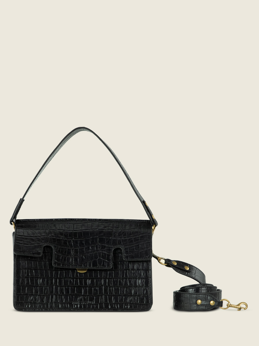 black-leather-baguette-bag-gabrielle-heritage-jet-black-paul-marius-side-view-picture-w42-cr-b