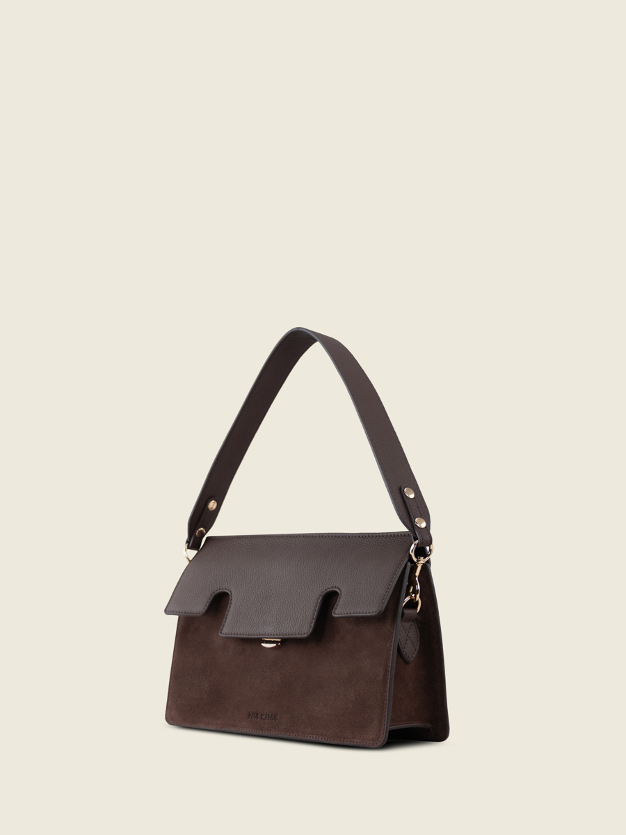 baguette-bag-brown-leather-gabrielle-chocolate-side-view-w42-su-db