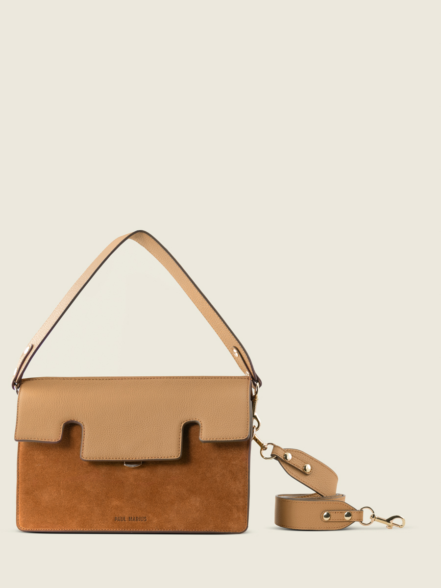 baguette-bag-brown-leather-gabrielle-brick-front-view-w42-su-co
