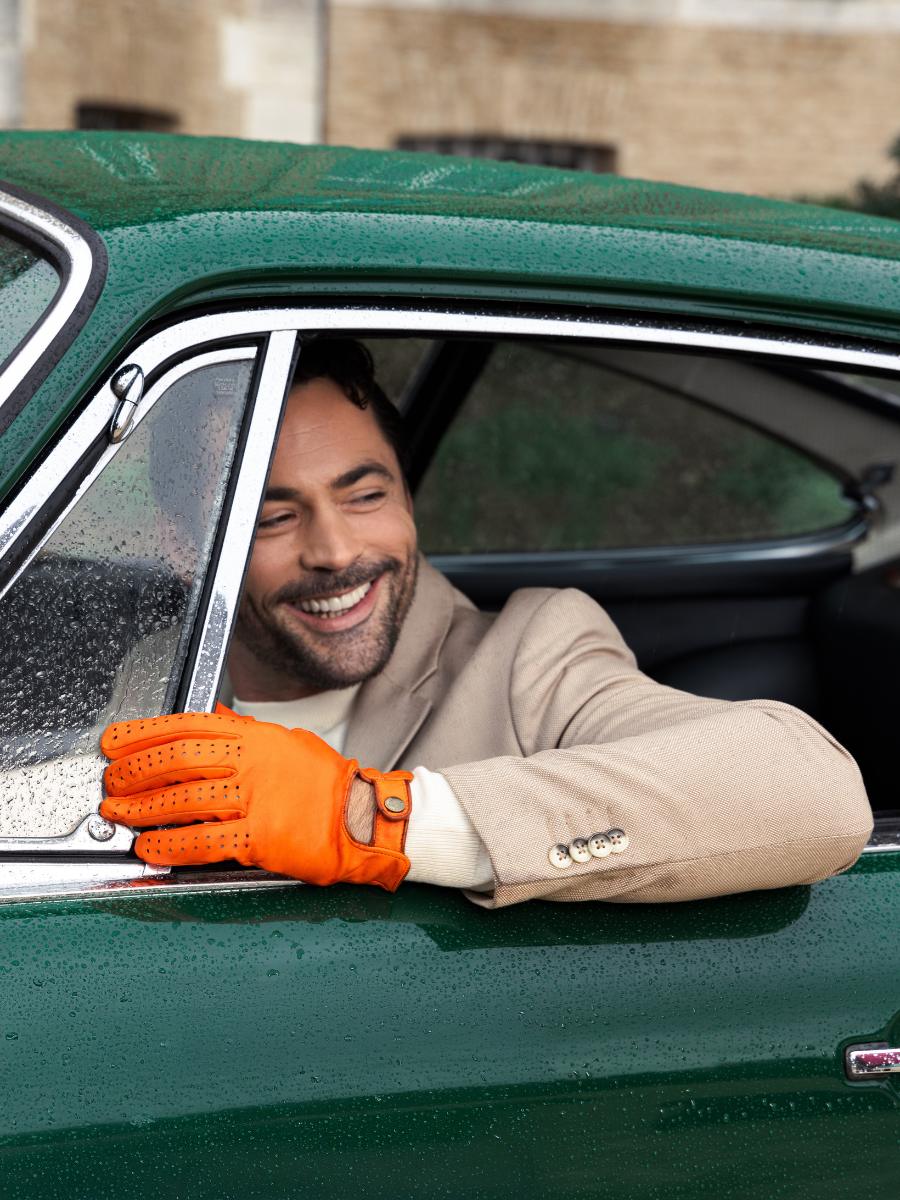 orange-leather-racing-gloves-allure-paul-marius-front-view-picture