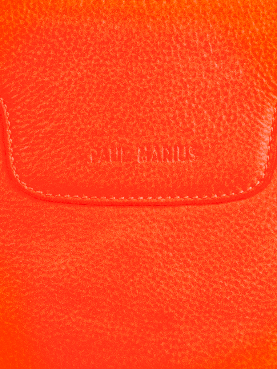 orange-leather-half-moon-garance-neon-paul-marius-focus-material-view-picture-w40-ne-o