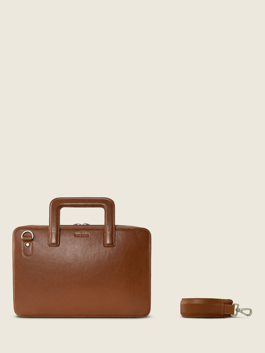 leather-document-holder-brown-front-view-picture-henri-light-brown-paul-marius-b10-l