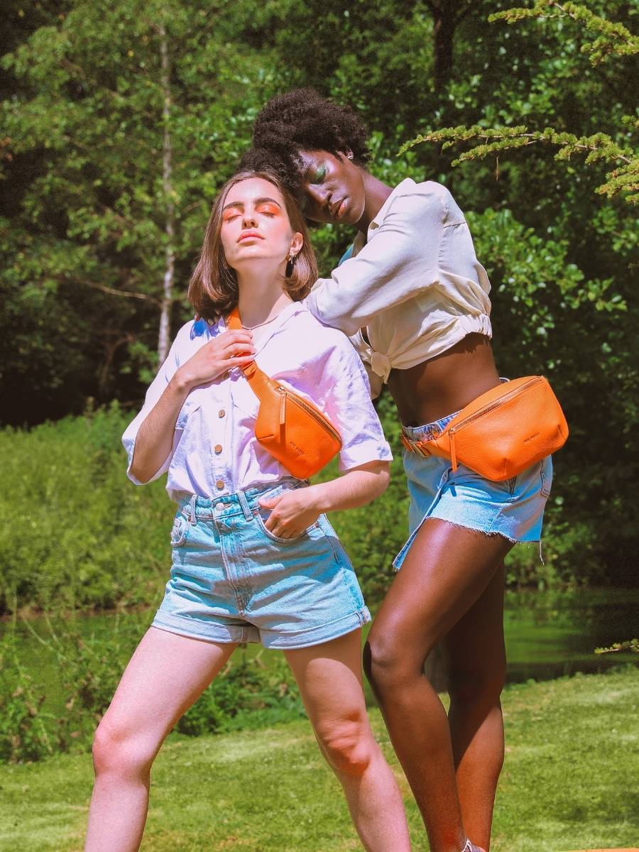 orange-leather-mini-fanny-pack-labanane-xs-sorbet-mango-paul-marius-campaign-picture-m503xs-sb-o