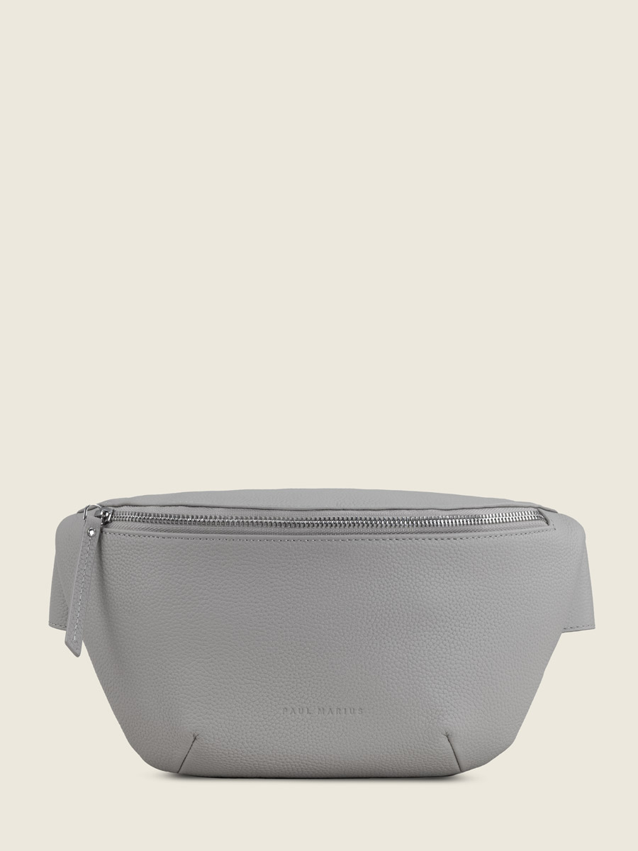 leather-fanny-pack-labanane-galet-grey-front-view-m503-bm-grei 