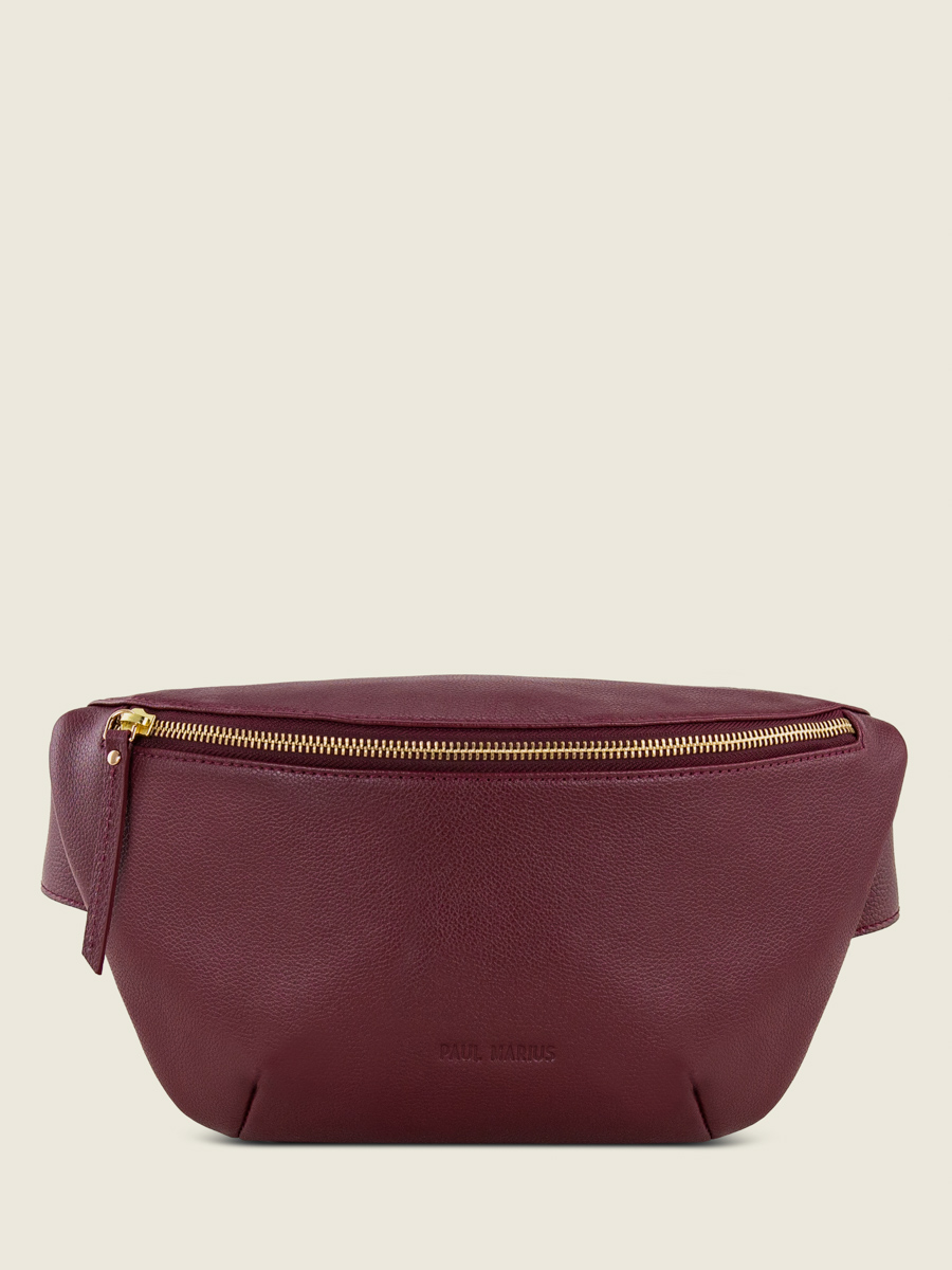 fanny-pack-leather-labanane-burgundy-front-view-m503-p