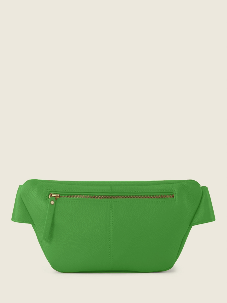 green-leather-fanny-pack-labanane-sorbet-kiwi-paul-marius-back-view-picture-m503-sb-gr