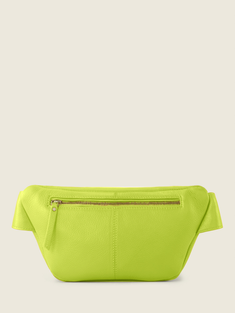 green-leather-fanny-pack-labanane-sorbet-apple-paul-marius-back-view-picture-m503-sb-lgr
