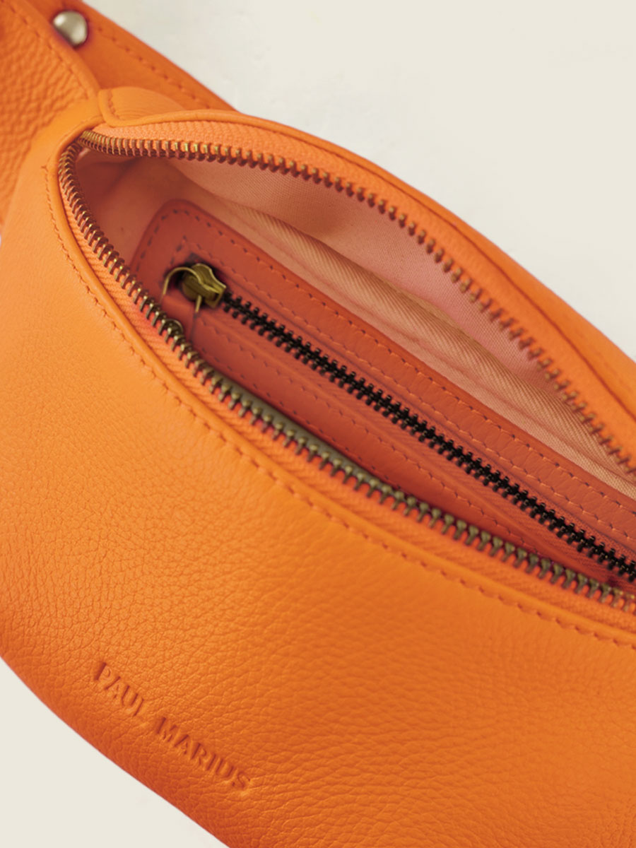 orange-leather-mini-fanny-pack-labanane-xs-sorbet-mango-paul-marius-inside-view-picture-m503xs-sb-o