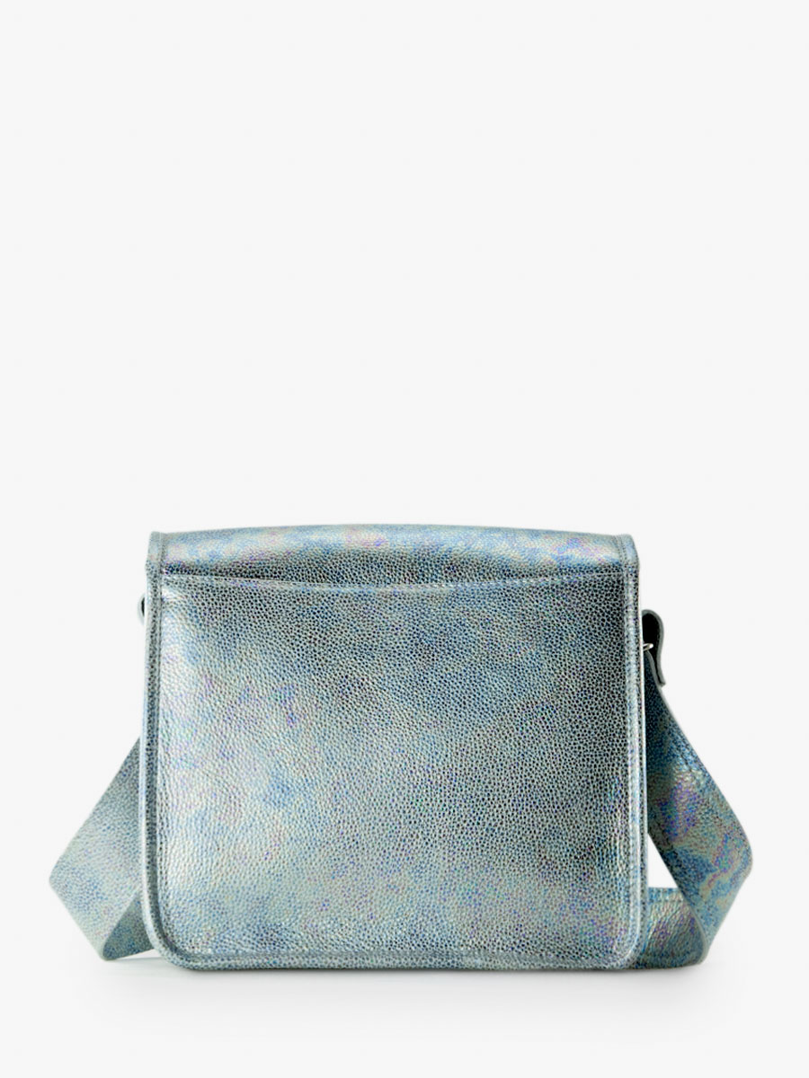 white-and-holographic-leather-shoulder-bag-lasacoche-s-granite-paul-marius-back-view-picture-m02s10-gra-w