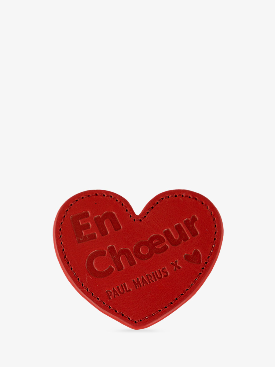 red-leather-badge-the-heart-badge-red-paul-marius-front-view-picture-hb-r