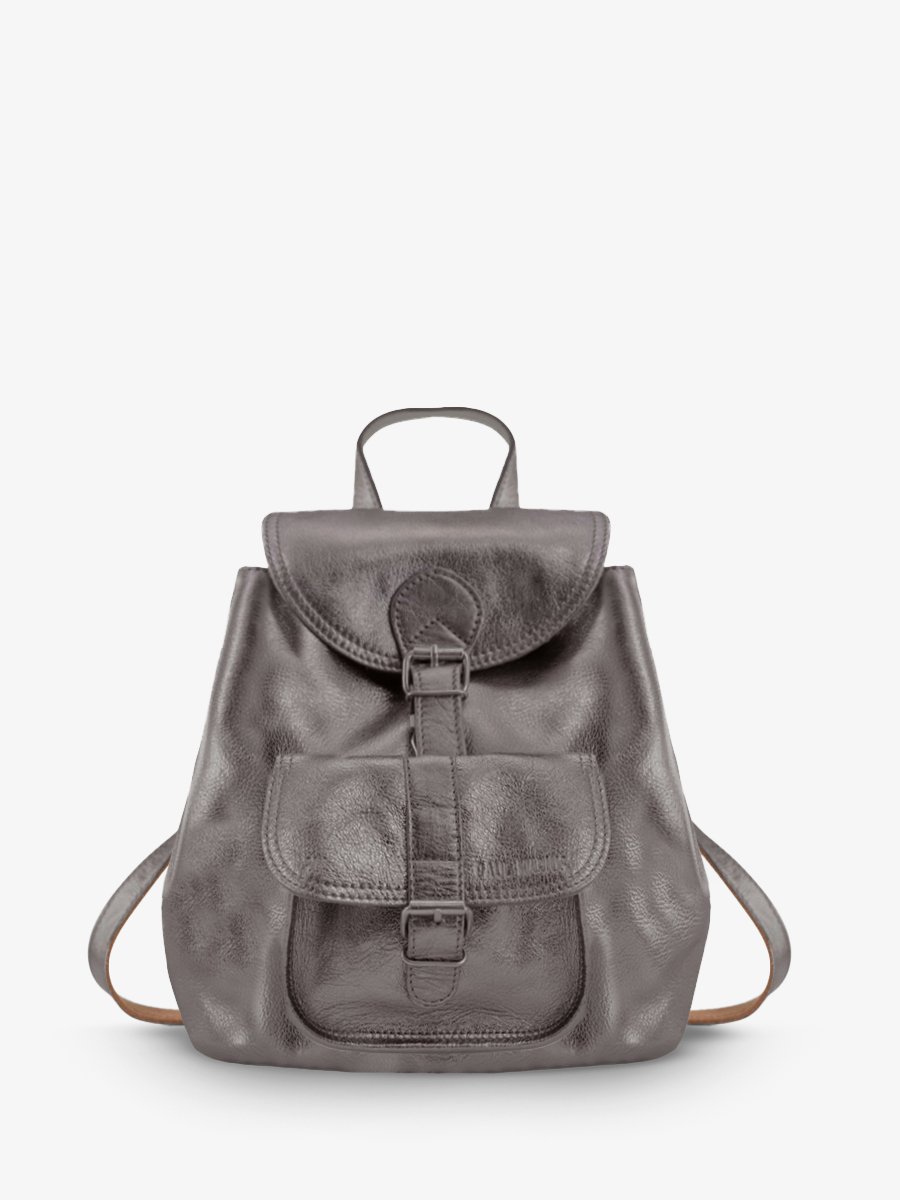 silver-leather-backpack-lebaroudeur-steel-paul-marius-campaign-picture-m40-gm