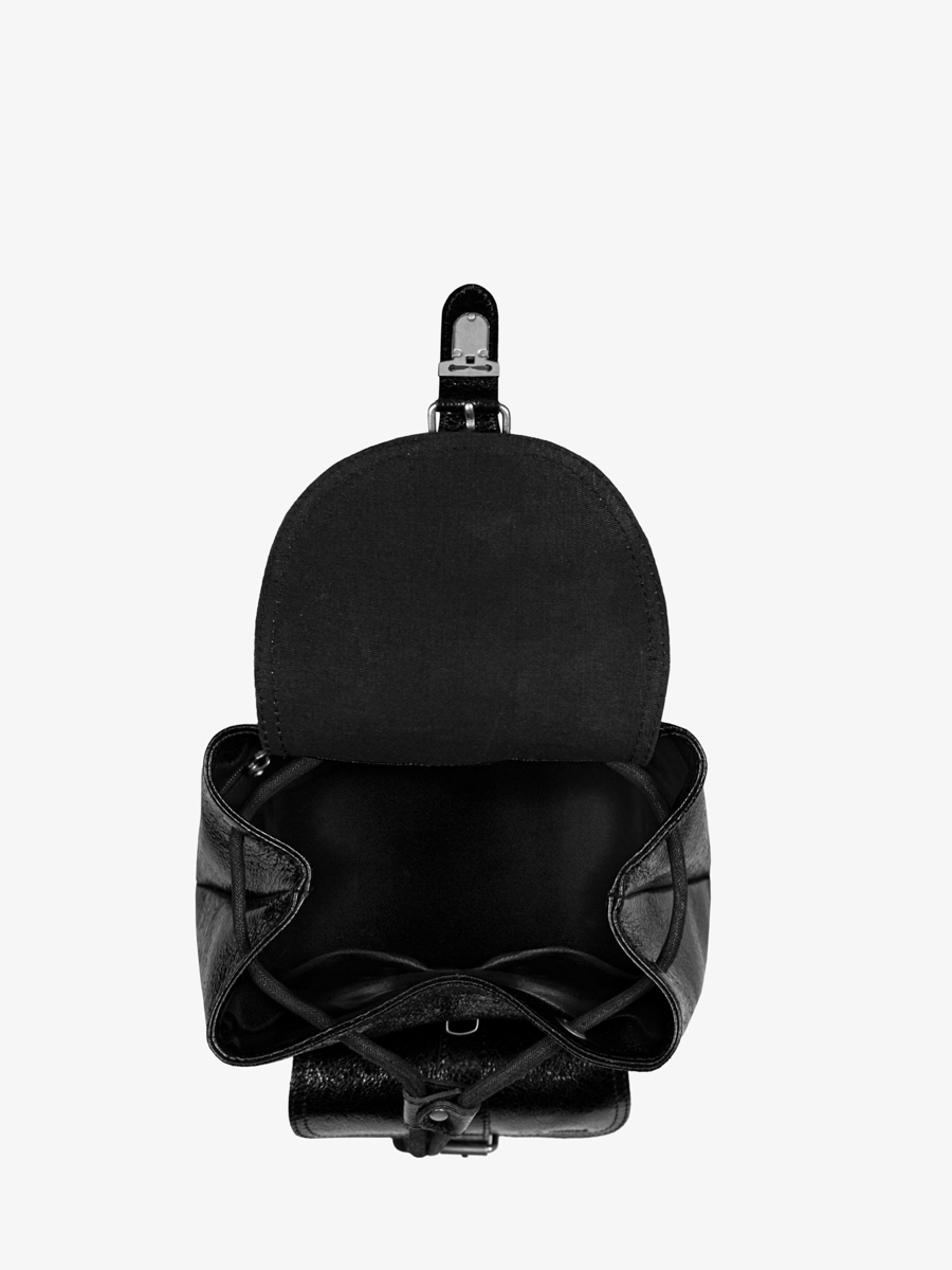 leather-shimmering-black-backpak-lebaroudeur-eclipse-inside-view-m40-m-b