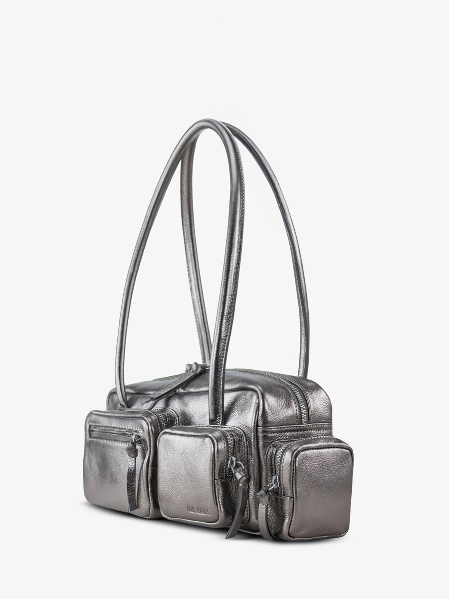 multi-pockets-bag-silver-leather-lebasset-90s-steel-side-view-w56-gm