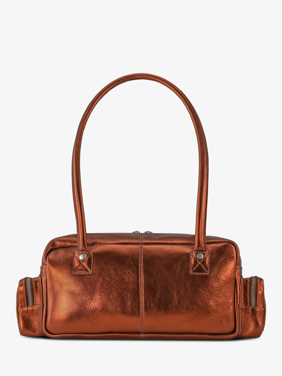 multi-pockets-bag-metallic-copper-leather-lebasset-90s-ginger-back-view-w56-m-o