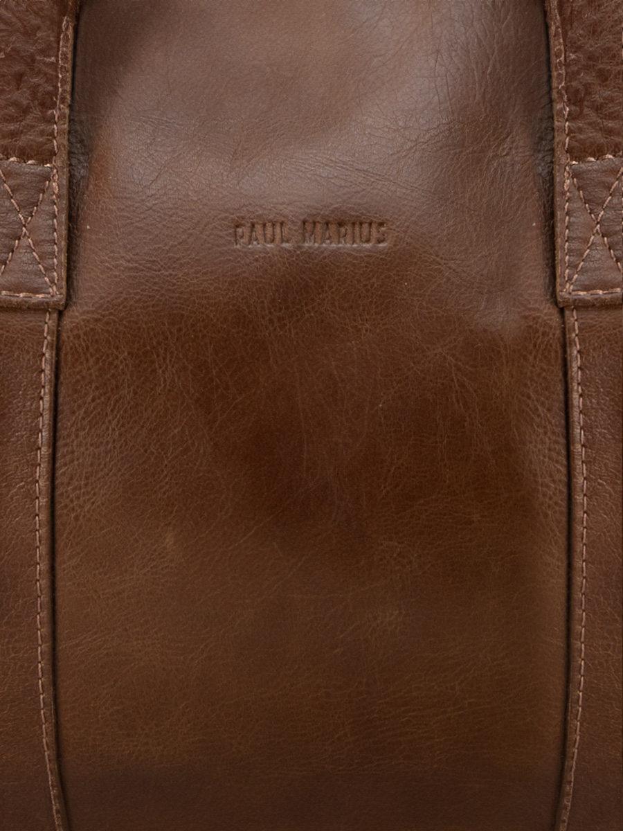 leather-travel-bag-plane-brown-focus-material-view-picture-lecabine-tobacco-brown-paul-marius-m103-mk