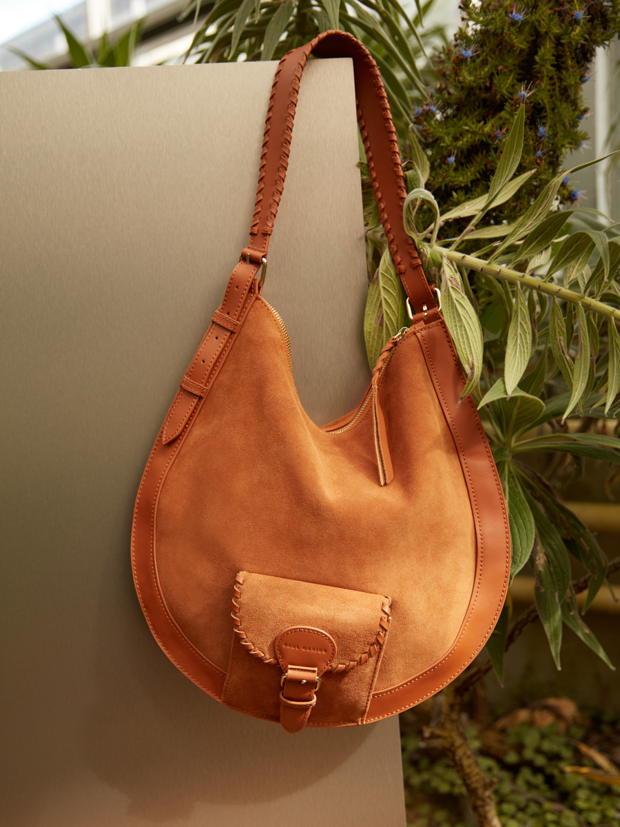 bag-woman-leather-lehobo-m-hazelnut-focus-material