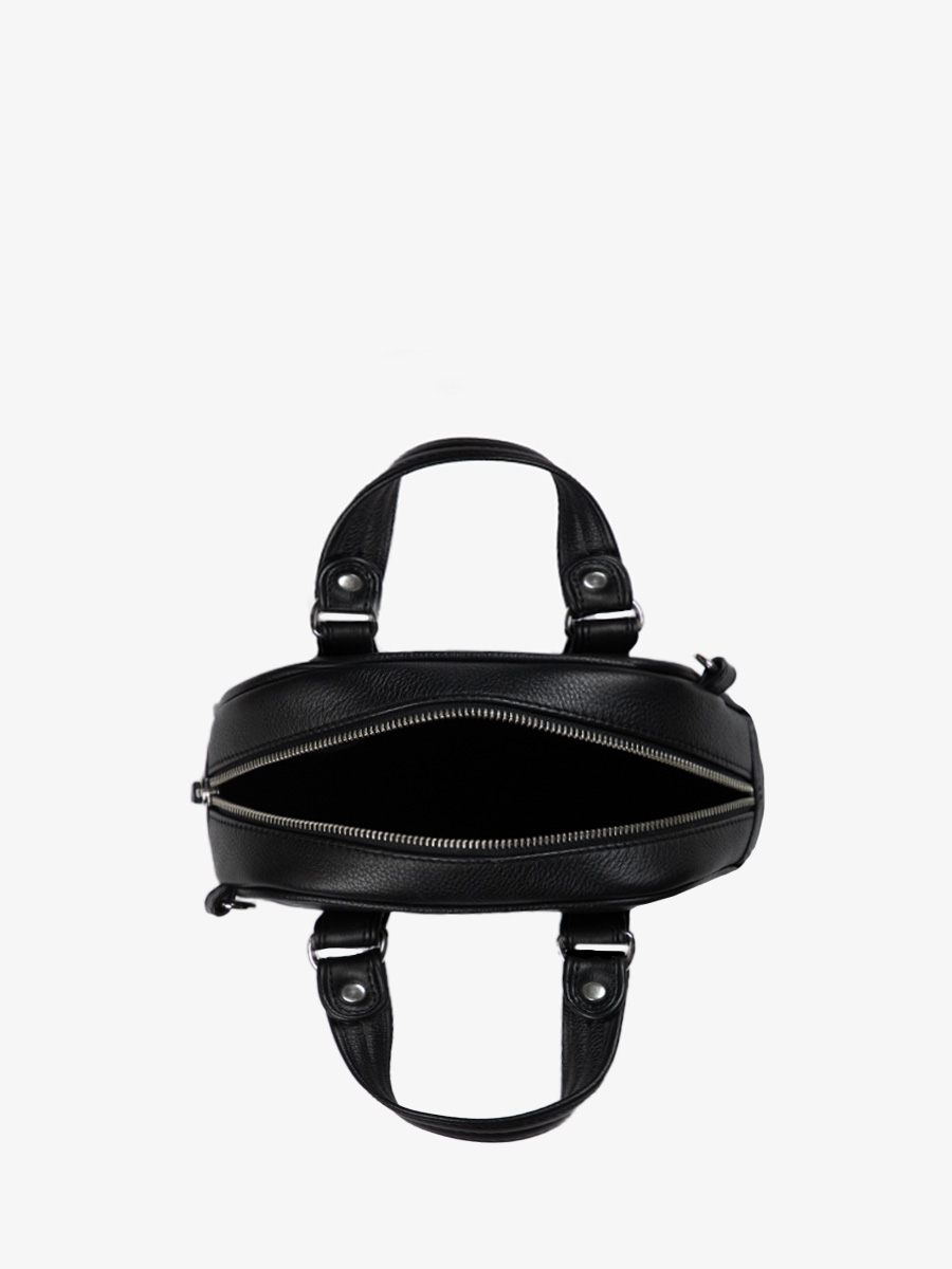 black-metallic-leather-handbag-lemini-bowling-black-paul-marius-inside-view-picture-w45xs-b