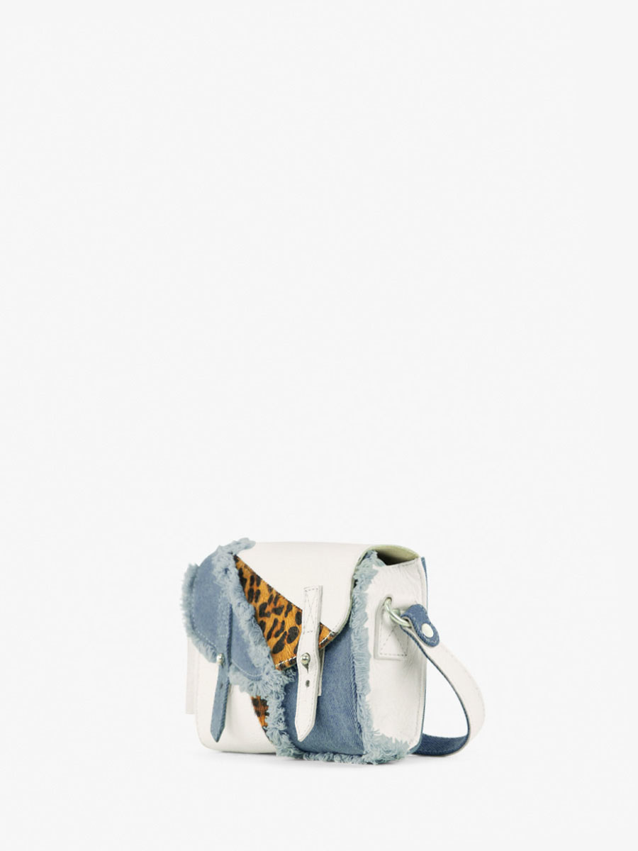 white-leopard-mini-leather-shoulder-bag-lemini-indispensable-chimere-denim-white-paul-marius-side-view-picture-w08s-ch-w-denim