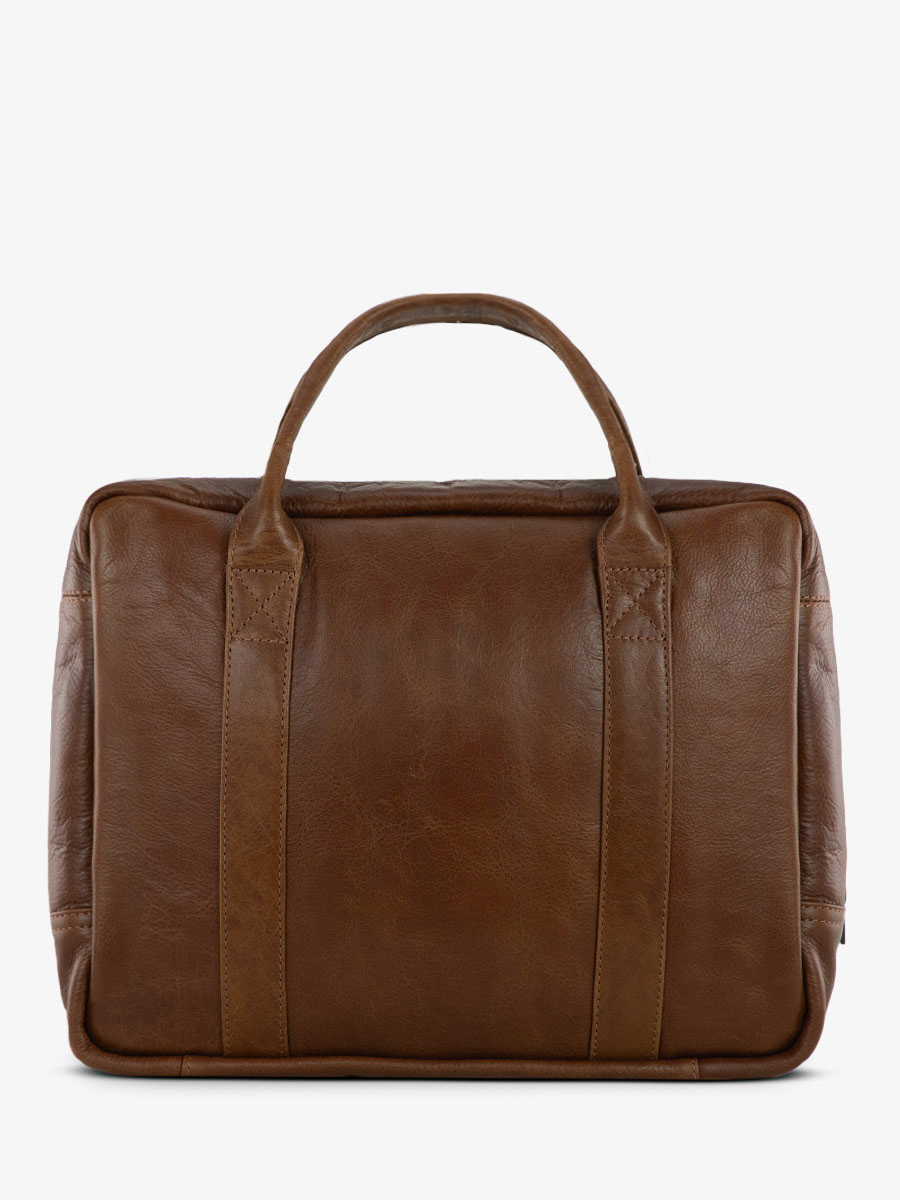 leather-briefcase-brown-back-view-picture-lemecanographe-tobacco-brown-paul-marius-m22-mk