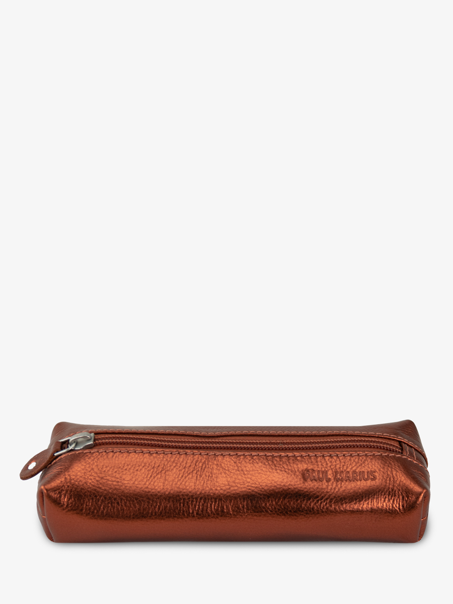 pencil-case-copper-leplumier-ginger-front-view-m57-m-o