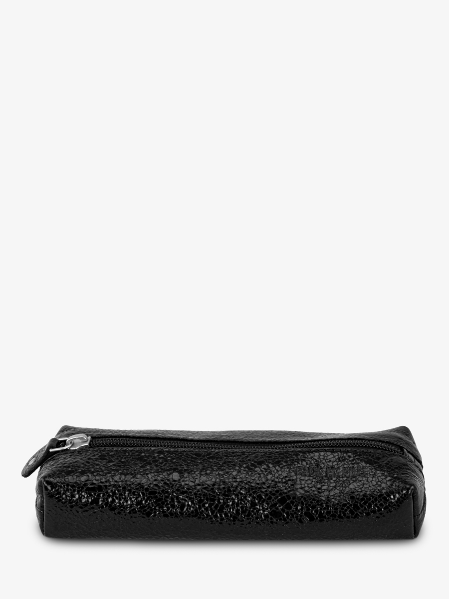 pencil-case-shimmering-black-leplumier-eclipse-front-view-m57-m-b