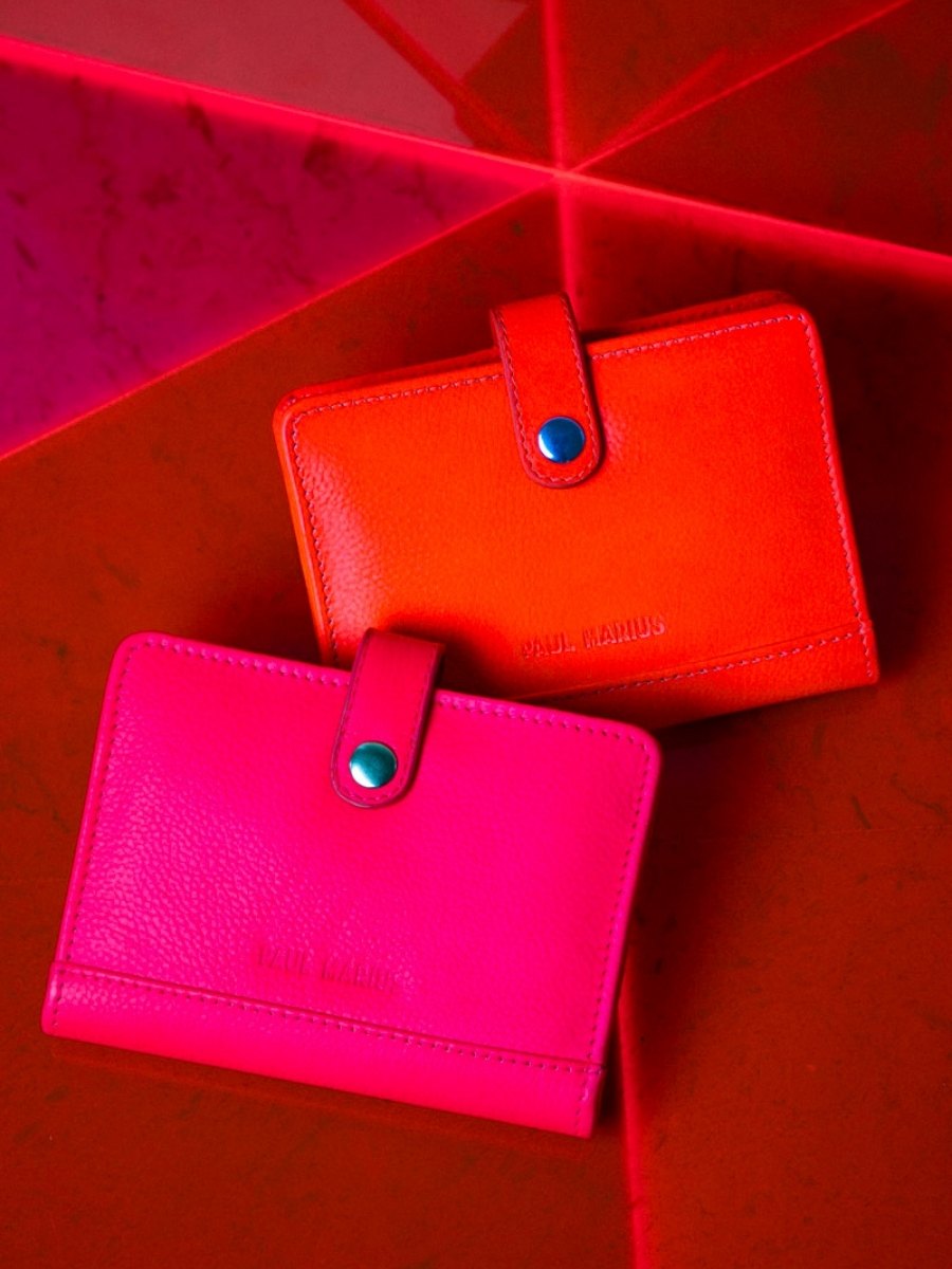 orange-leather-wallet-leportefeuille-jeanne-neon-paul-marius-front-view-picture-m34-ne-o