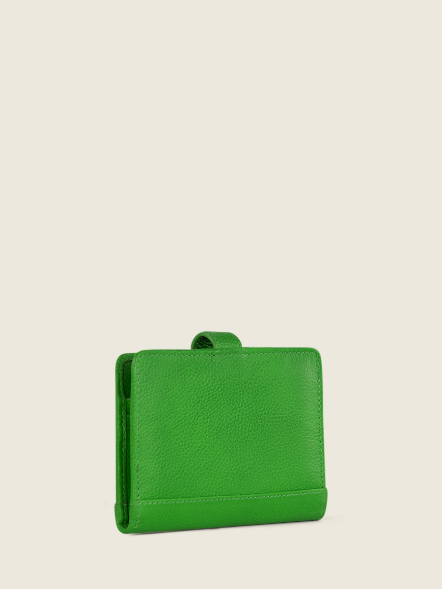 green-leather-wallet-leportefeuille-jeanne-neon-paul-marius-back-view-picture-m34-ne-gr