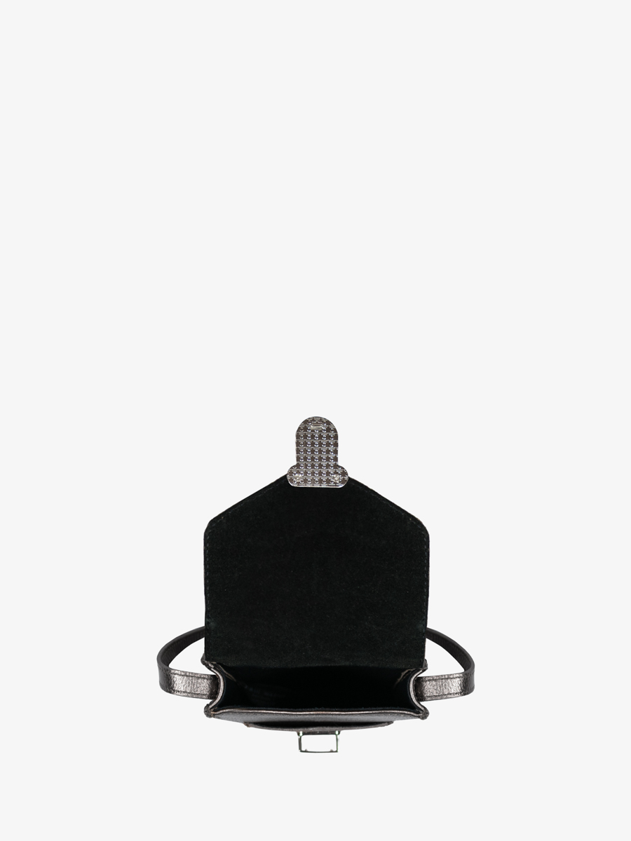 silver-leather-phone-bag-leporte-telephone-steel-inside-view-m88-gm