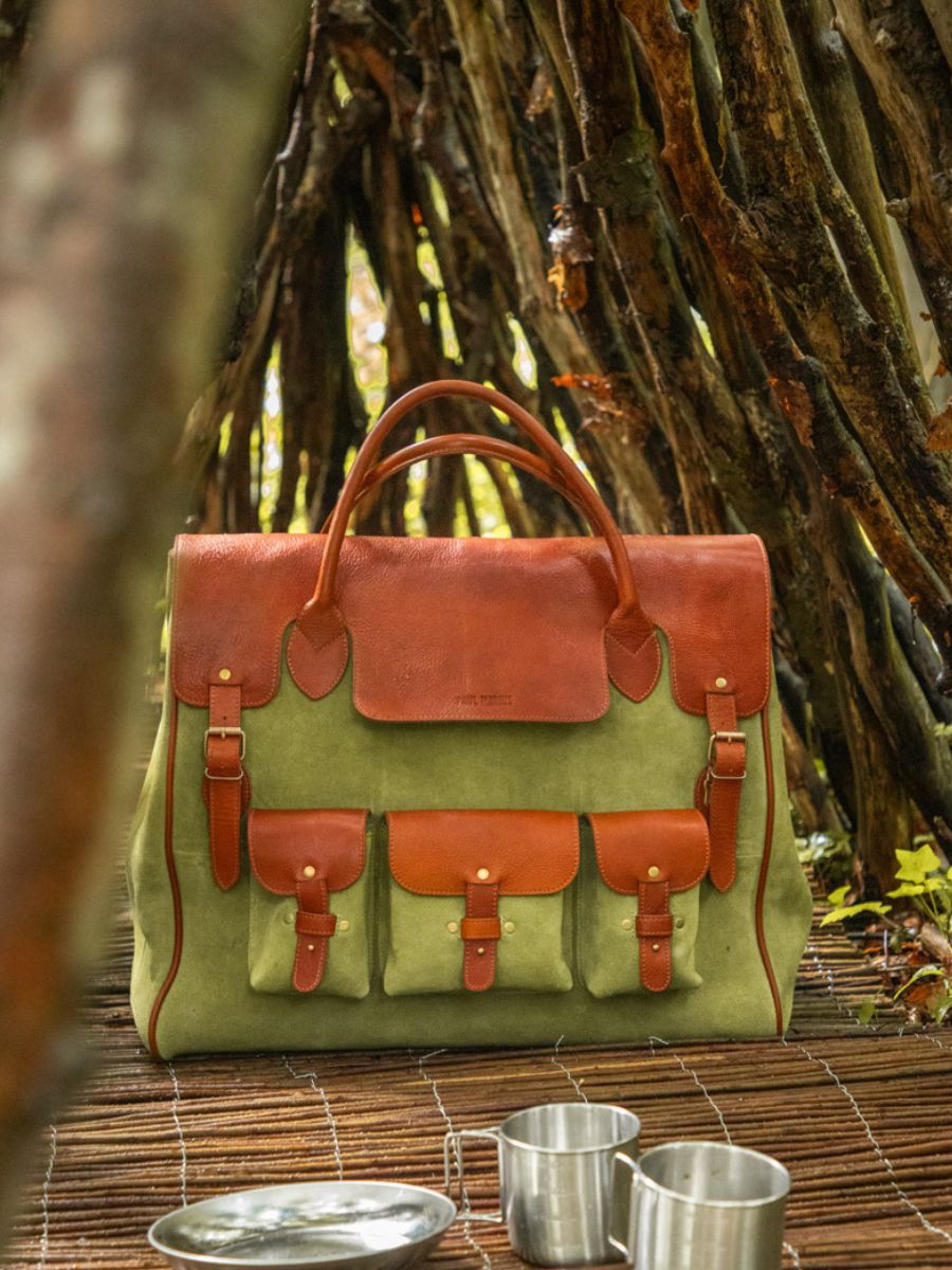 brown-khaki-leather-travel-bag-rouen-delhi-nomade-paul-marius-front-view-picture-m109-oco-gr