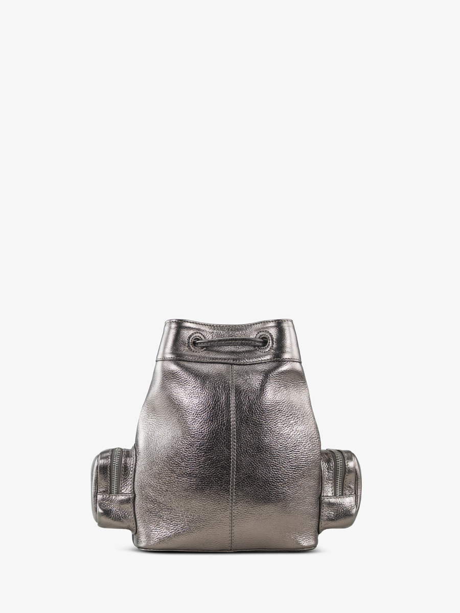 bucket-bag-leather-silver-leseau-90s-steel-back-view-w57-gm