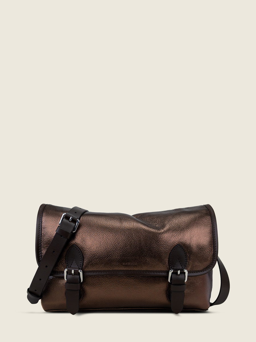 leather-cross-body-bag-loulou-copper-front-view-w78-m-c