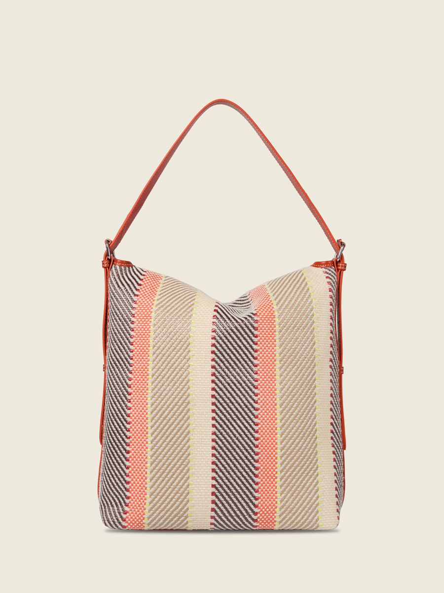Multicoloured raffia crossbody bag Loulou L Raphia - Multicolour focus material photo