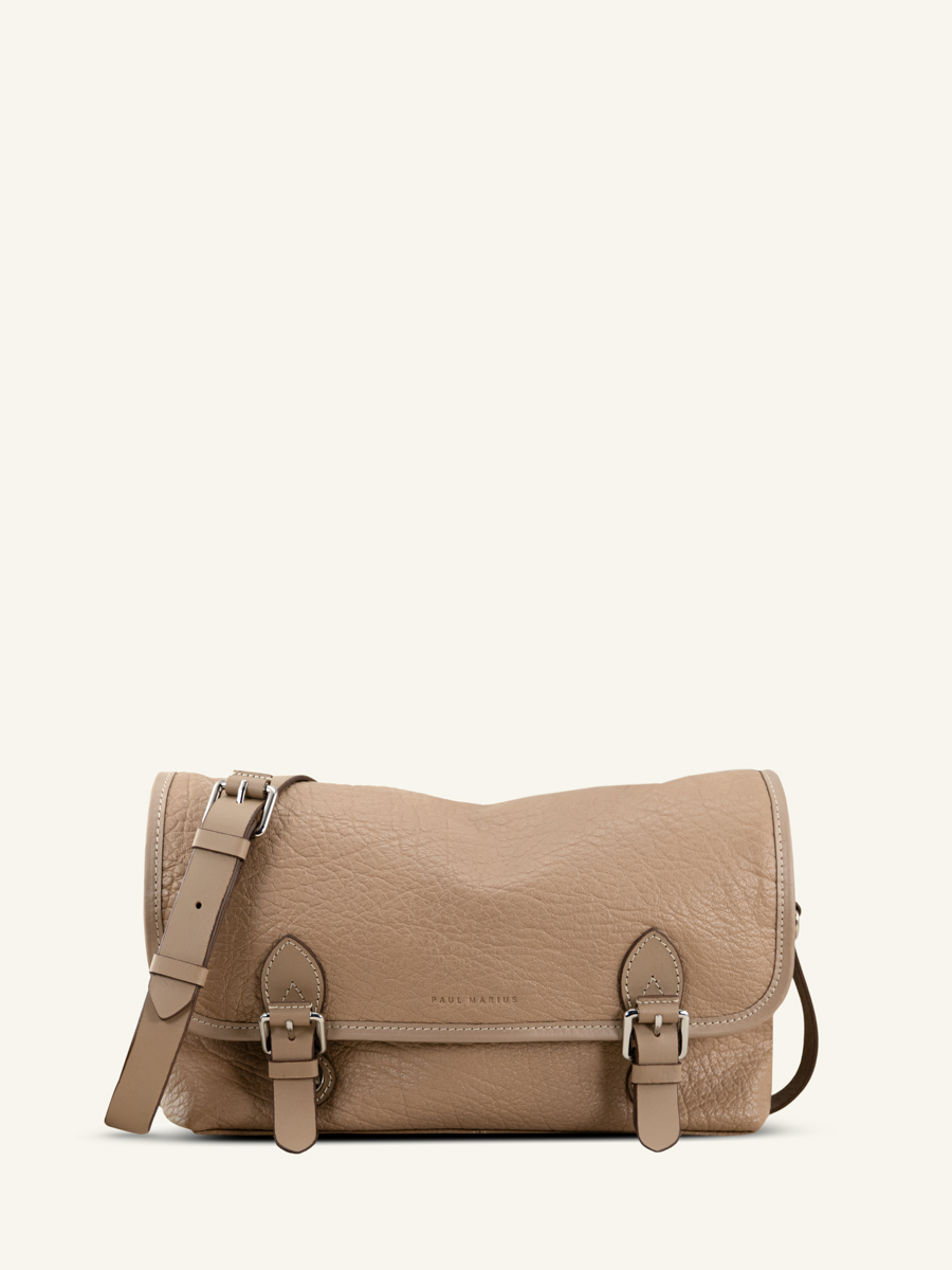 leather-cross-body-bag-loulou-taupe-front-view