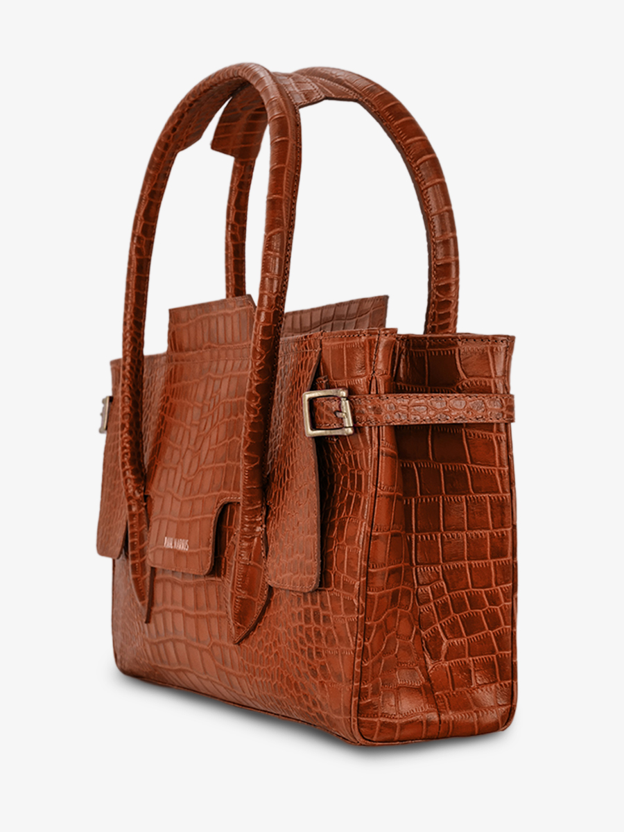 leather-shoulder-bag-for-woman-brown-side-view-picture-madeleine-alligator-amber-paul-marius-3760125357225