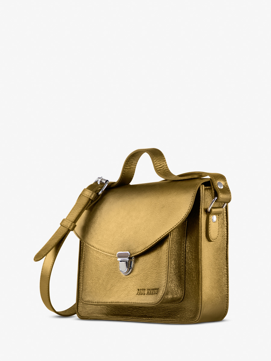 gold-leather-handbag-mademoiselle-george-bronze-paul-marius-side-view-picture-w05-og