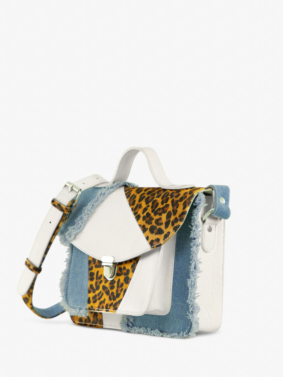 leather-hand-bag-for-woman-white-side-view-picture-mademoiselle-george-chimere-denim-white-paul-marius-w05-ch-w-denim